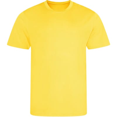 Just Cool Recycled Cool T JC201 - Sun Yellow - M