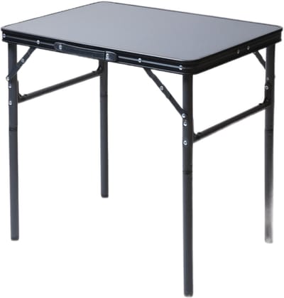 Happy Rhino - Campingtafel Verdon - 45 x 2.4 x 60 cm - Opvouwbaar - Grijs - Kampeertafel - MDF - Eettafels