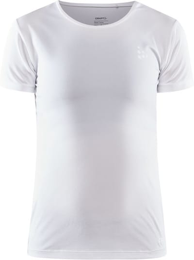 Craft Core Dry Tee Dames - sportshirts - wit - Vrouwen