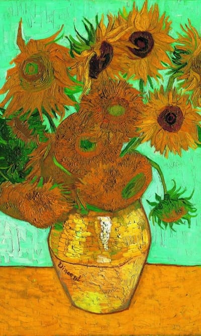 Eurographics - Vaas met Twaalf Zonnenbloemen - Vincent Van Gogh - 1000 stukjes 48×68cm (b×h) - Fine Art Legpuzzel