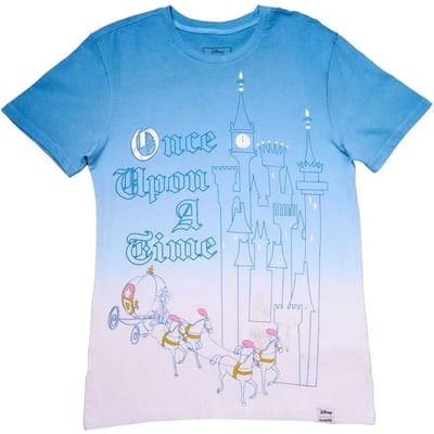 T-shirt Loungefly Disney - Cinderella 75th Anniversary