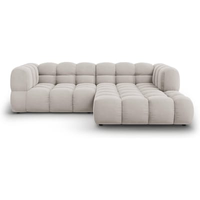 3-zits hoekbank Sky rechts velvet | Cosmopolitan Design