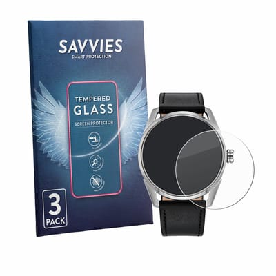 Savvies - Glas Screenprotector voor Citizen Star Wars Duel 2.0 - Gehard Beschermglas 9H 3 Stuks