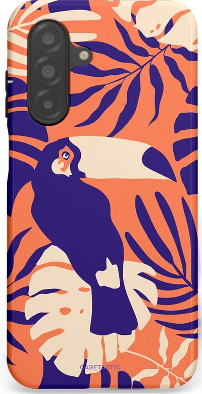 Casetastic Hoesje Geschikt voor Samsung A26 - Stijlvolle Beschermende Duo-layer Case - Paradijs Toekan