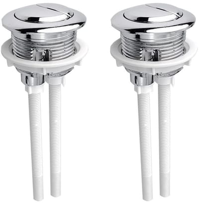 Dailygoods - 2 Stuks Universele Wc-Spoelknoppen voor Dubbele Spoeling