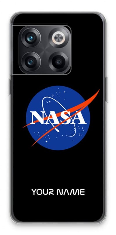 Gepersonaliseerd - Case Company® - Hoesje geschikt voor OnePlus 10T hoesje - NASA - Soft Cover Telefoonhoesje - Bescherming aan alle Kanten en Schermrand