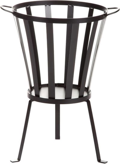 Homestyle Vuurkorf - Terrasverwarming - 37x37x57 cm 45 l Zwart L