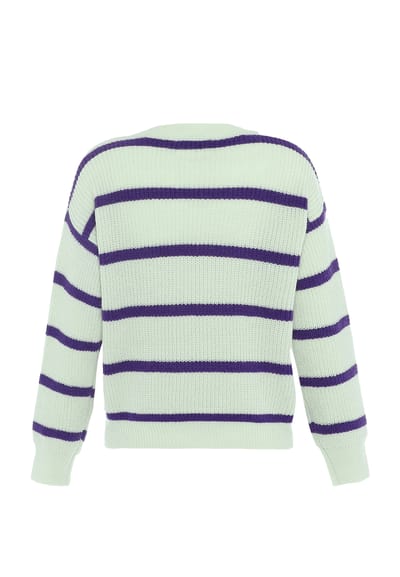 Faina Jumper Dames GEBROKEN WIT PAARS