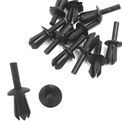 LIVIA HOME- Motorklinknagels 5 mm - Bevestigingsclips Auto - Kunststof - 10 Stuks - Duurzame Bevestiging - Voor Bekleding