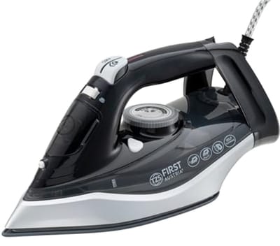 Keramisch Stoomstrijkijzer met Verticale Stoom en Zelfreiniging - 2290-2720 W, 0,3 l Waterreservoir