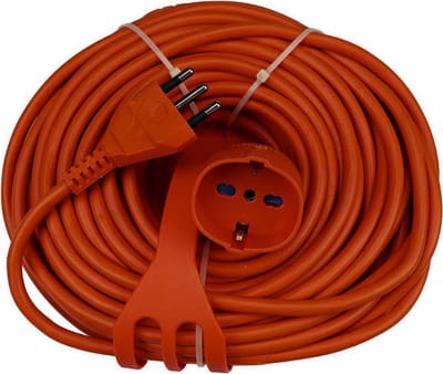 Thuys – Elektrische Verlengkabel – Kabeldiameter – 3 x 1,5 mm² – Italiaanse Stekker 16 A –Stopcontact 10/16 A, Max. 3500 W 250 V