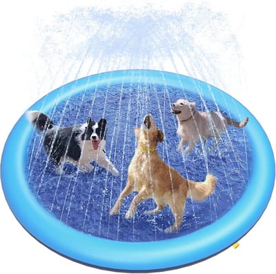Hondenspatkussen - PVC - Antislip - Verstelbare waterhoogte - Voor grote honden
