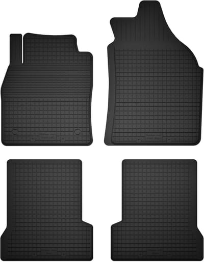 Wielganizator BasicProtect Serie - Rubber Automatten Set - Ford Fiesta MK8 Hatchback - 4 Stuks - Antislip