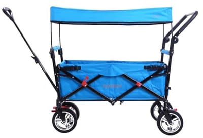 Opvouwbare Bolderkar - Ideale Transportoplossing voor Gezinsuitjes