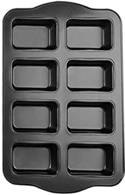 Mini Broodpannen Set - Antiaanbakpan voor Taarten en Brood - Ideaal voor Oven Bakken