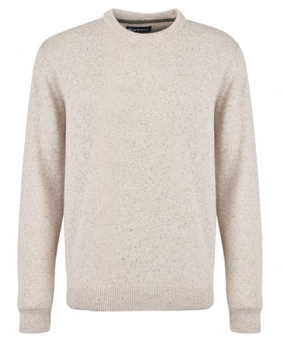 Barbour Trui Lamswol Beige - Maat XL - Heren