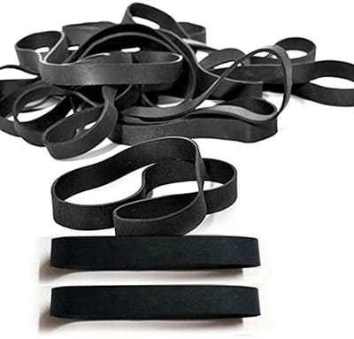30 Stuks Elastische Rubberen Elastieken voor Organisatie