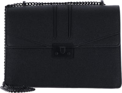 SEIDENFELT MANUFAKTUR Avondtas Schoudertas Roros Big Black / Black Zwart