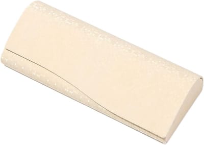 Brillenkoker - Brillenhoesje Opslag - Bescherming Brillen - Compressiebestendig - 16 cm Lengte - Beige