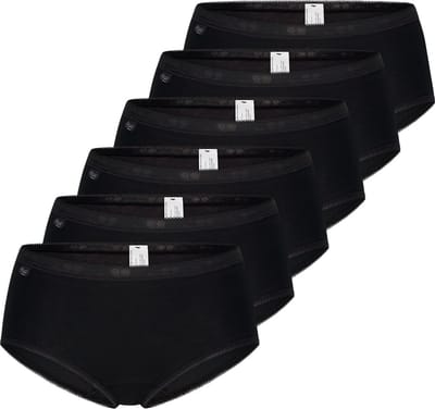 sloggi Dames midi slip 6 pack Basic+