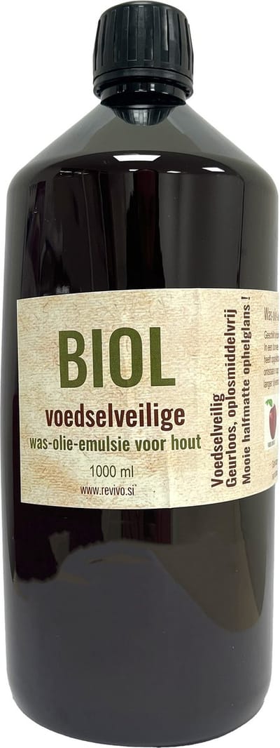 BIOL - 1000 ml - Voedselveilige was-olie-emulsie