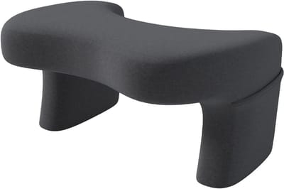 Leeskussen Schootbureau - Bedrust Kussen - Comfortabel Werken Lezen - Veelzijdig Binnen Gebruik - 55x44x39cm - Grijs