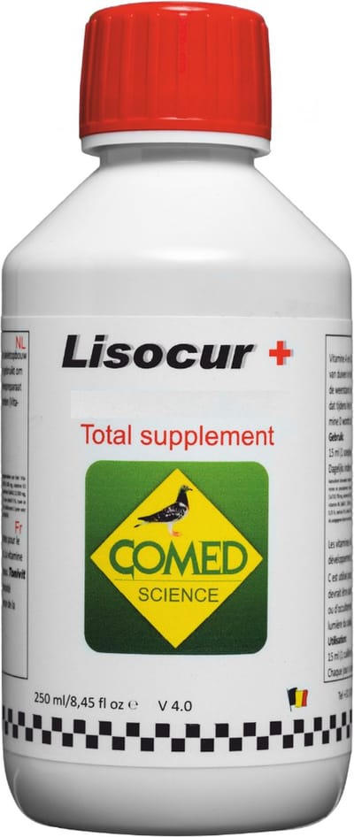Comed Lisocur + 250ml - voor postduiven