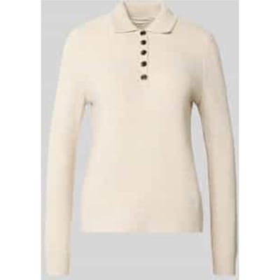 Regular fit gebreide pullover met wol