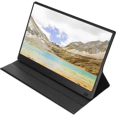 Moniteur portable 14 pouces FHD 1080P pour ordinateur portable, moniteur de jeu, fin et léger, deuxième moniteur externe US Plug