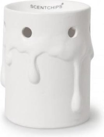 ScentBurner geurbrander Dripping Silicone Matt White