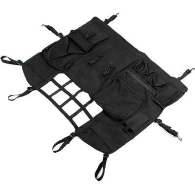 Sac de rangement organisateur de coffre de voiture pour Jeep Wrangler JK 2007-2017 black