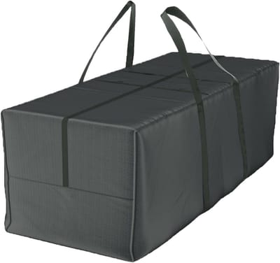 Zylo® Tuinkussenhoes - Tuinmeubelhoes - Tuinkussenhoes Opbergtas - ‎175 x 60 x 80 cm - Grijs