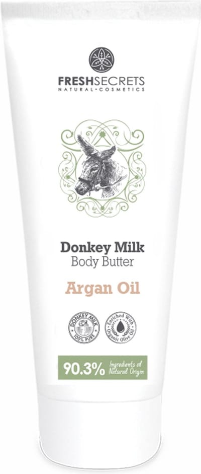 Fresh Secrets Body Butter Ezelinnenmelk & Arganolie 200ml