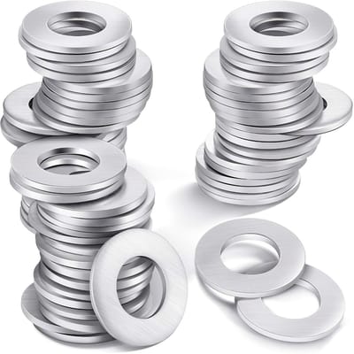 Dailygoods- Sluitringen M10 - 100 stuks - Roestvrij staal A4 - Carrosserieschijven - Metalen schijven - Hoogwaardige kwaliteit