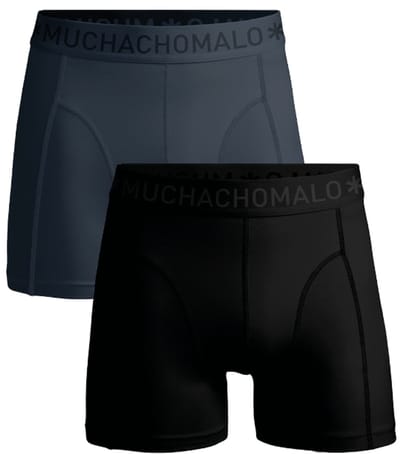 Muchachomalo Boxershort heren – 2 Pack – 95% Katoen – Heren Ondergoed – Kleding – Stevig Ondergoed – Onderbroeken Heren