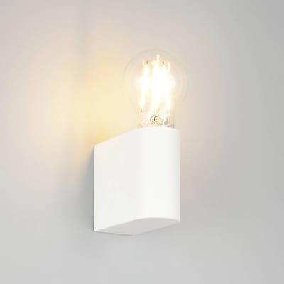 Trio Lighting Badkamer wandlamp Pratella, breedte 4 cm, wit, kunststof, IP44
