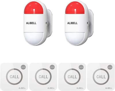 Persoonlijk Alarm Systeem - Nood Alarm - Veiligheid Thuis - 120 dB Sirene - 100 Meter Bereik