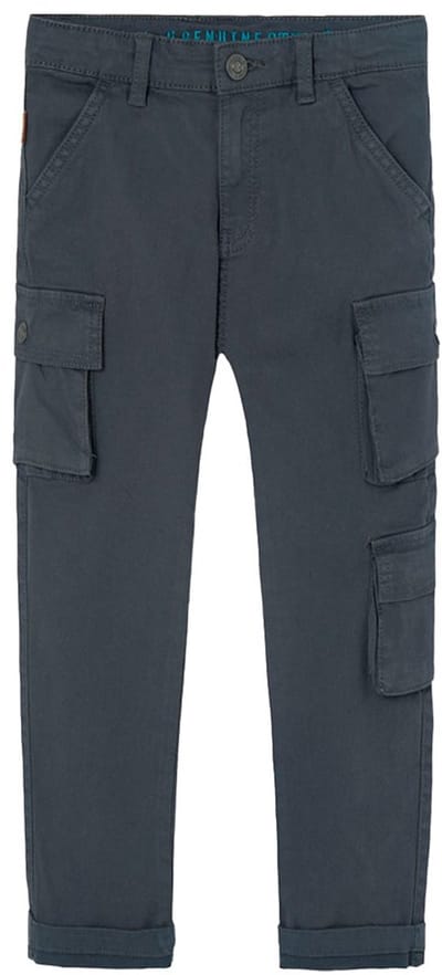 Boboli Stretch Twill Broek Grijs 4 Years Jongen