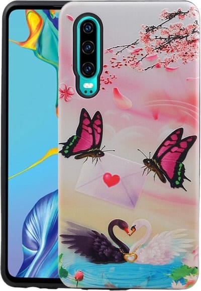 Vlinder Design Hardcase Backcover - Hoesje Geschikt voor Huawei P30