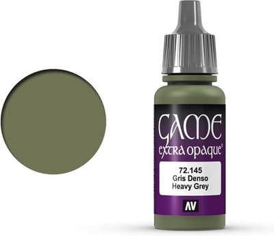 Vallejo Hobbyverf Acrylverf - 72145 Game Color - Dirty Grey - Acryl - Verf flesje - 18 ml