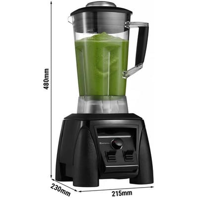 GGM Gastro Barmixer / Standmixer - 2 Liter - 1,5 kW Zwart