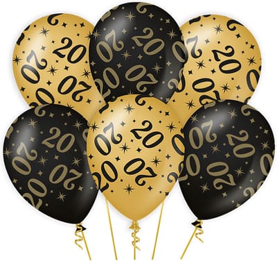 Paperdreams - Ballonnen Classy Party - 20 jaar