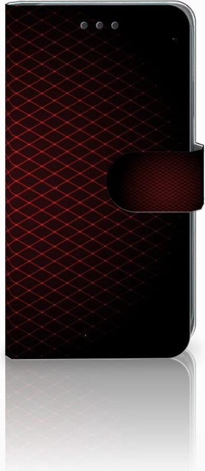 Apple iPhone Xr Telefoon Hoesje Geruit Rood