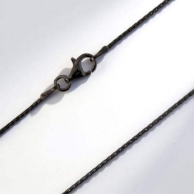 Cavill - 925 Sterling Zilveren Ketting - 90 cm Gevlochten Vlechtketting - Karabijnsluiting - Stevig & Elegant Dames Sieraad - Laagjes & Modieus
