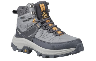 Hi-Tec Rainier Polyester Dames Wandelschoenen In Koel Grijs