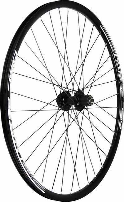 Bonin Box 26'' X 1.75 Disc-25 MTB wielen - achterwiel zilver - Shimano/Sram HG