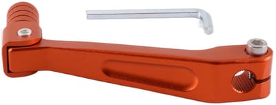 Dailygoody - Versnellingspook - Aluminium - Opvouwbaar - Oranje - Vervanging - Geschikt voor Dirt Bike - Huayang T2 T4