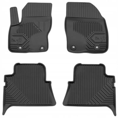 Frogum No.77 - Automatten set - Geschikt voor Ford Kuga Mk1 2008-2013 - 3D TPE Rubber - 4-delig - Hoogte 4cm - Zwart