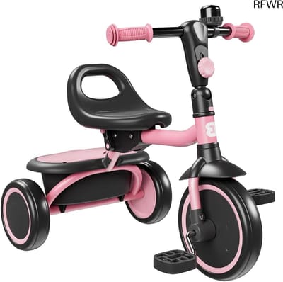 RFWR® Peuter Driewieler voor Kinderen van 18 Maanden tot 5 Jaar - Veilige en Comfortabele Trike voor Buiten