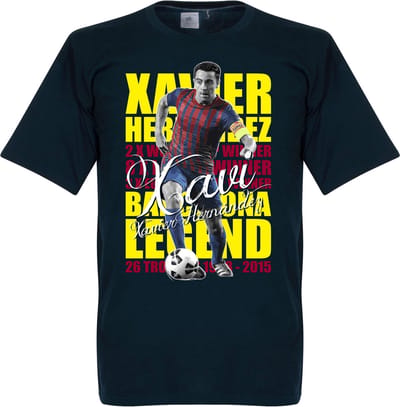 Xavi Hernandez Legend T-shirt - S